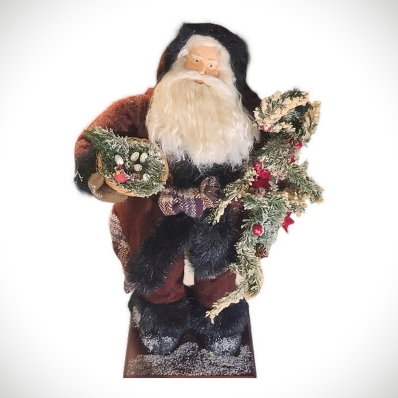 Old World Santa Clause Victorian Table Top 18.5" - Picture 7 of 8